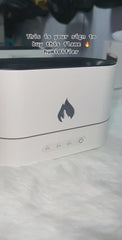 Flame Diffuser Humidifier - Aromatherapy Cool Mist Humidifier for Bedroom